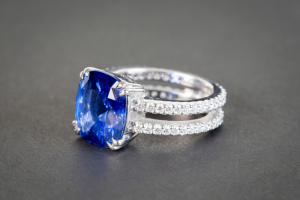 Sapphire Engagement Ring